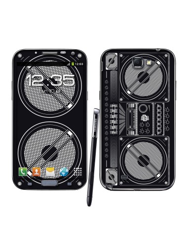 Skincover® Galaxy Note 2 - Ghetto Blaster