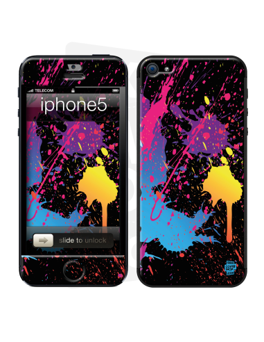 Skincover® iPhone 5 / 5S / 5SE - Abstr'Art 2