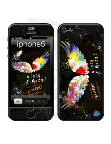 Skincover® iPhone 5 / 5S / 5SE - Angel Graffity