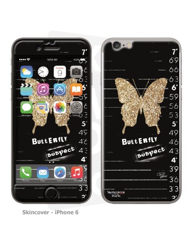 Skincover® iPhone 6/6S - Butterfly Suspect By Paslier