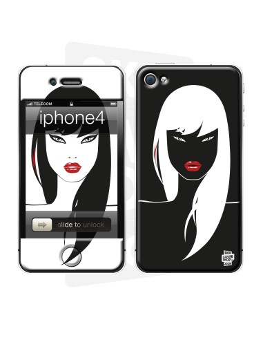 Skincover® iPhone 4/4S - Black Swan