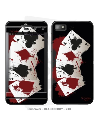 Skincover® Blackberry Z10 - 4 Aces