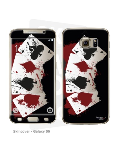 Skincover® Galaxy S6 - 4 Aces