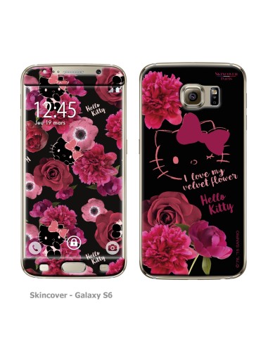 Skincover® Galaxy S6 - Dark Velvet By Hello Kitty