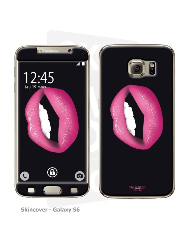 Skincover® Galaxy S6 - Lips Pink
