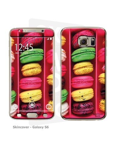 Skincover® Galaxy S6 - Macarons