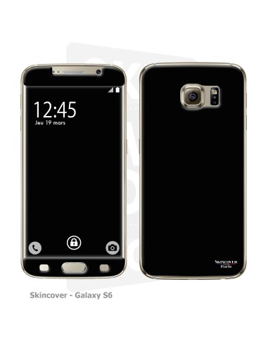 Skincover® Galaxy S6 - Skin Black