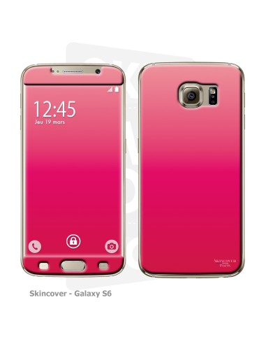 Skincover® Galaxy S6 - Skin Pink