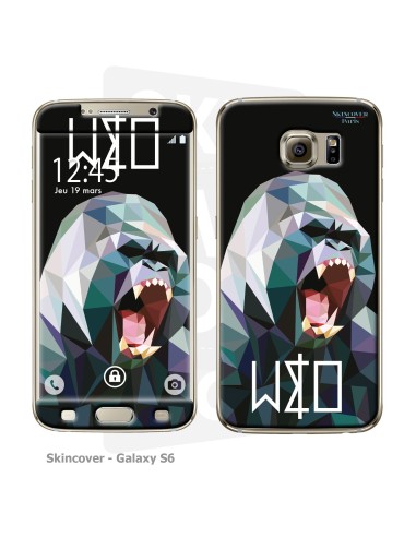 Skincover® Galaxy S6 - Wild Life Gorilla By Wize x Ope