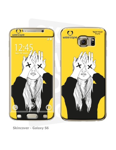 Skincover® Galaxy S6 - Wize Women By Wize x Ope