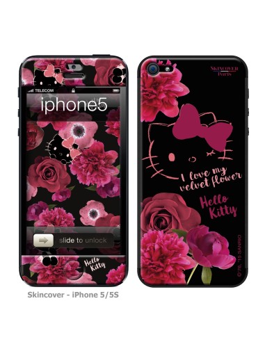 Skincover® iPhone 5/5S - Dark Velvet By Hello Kitty