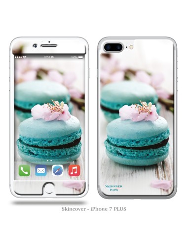 Skincover® iPhone 7 Plus - Macaron Flowers